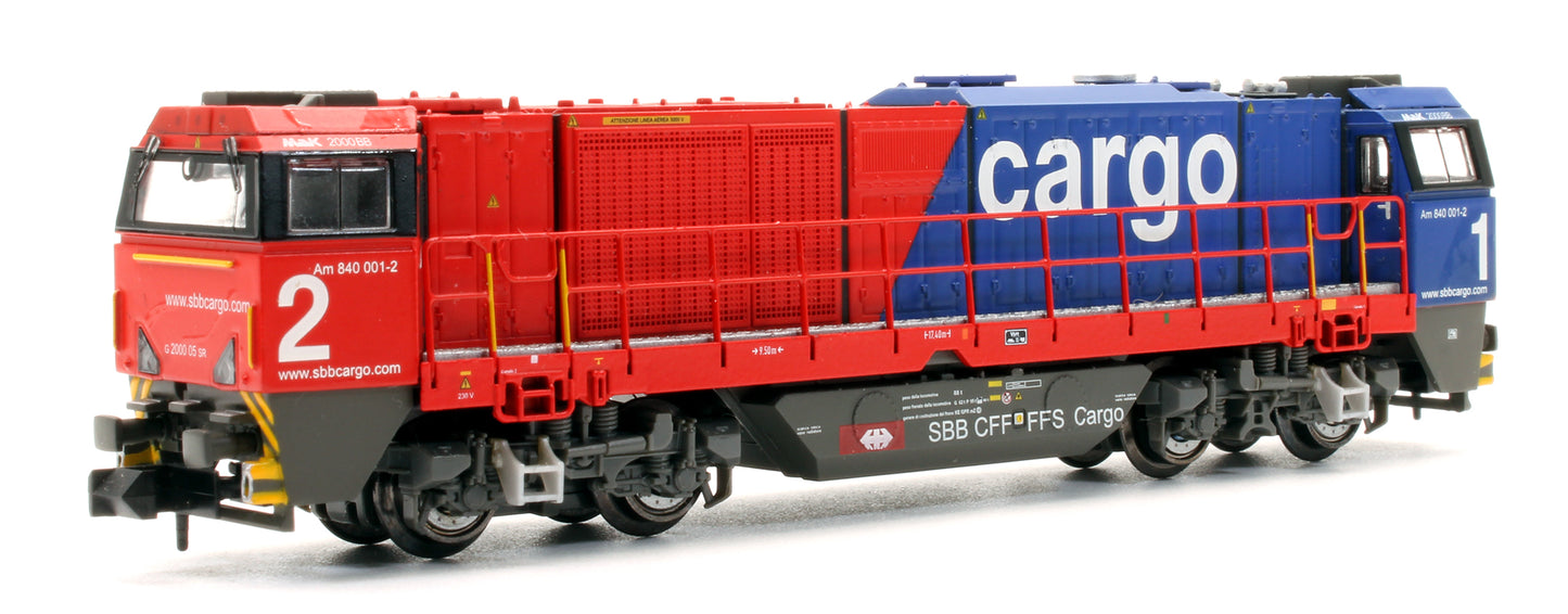 Pre-Owned Vossloh G2000 Am840 001-2 SBB Cargo Diesel Locomotive