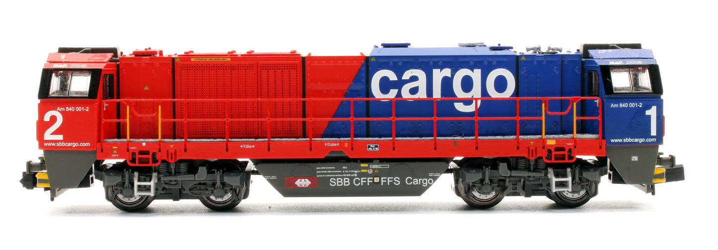 Pre-Owned Vossloh G2000 Am840 001-2 SBB Cargo Diesel Locomotive