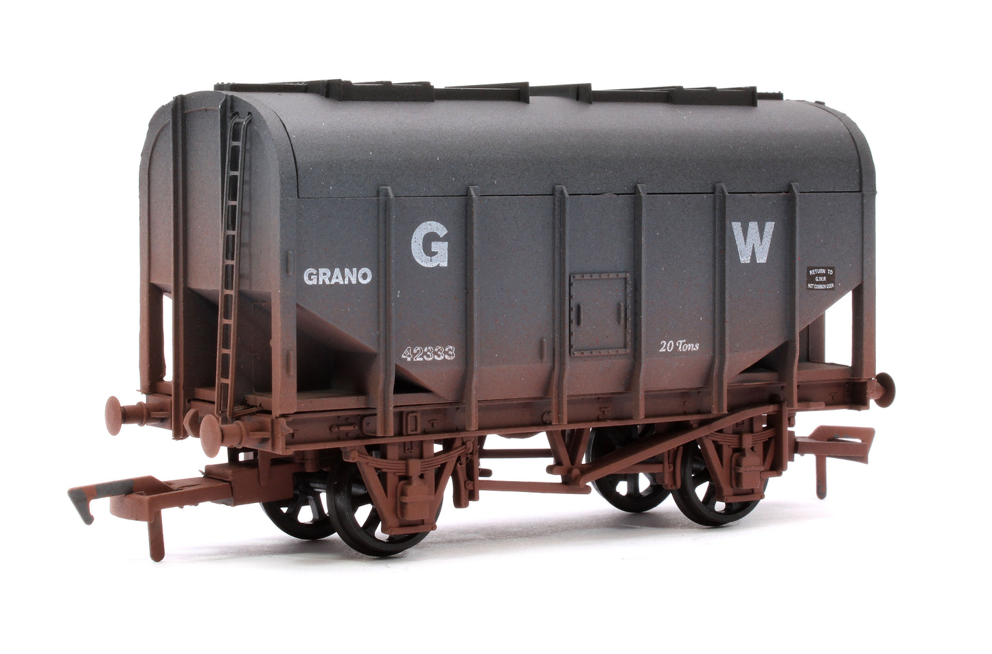 Bulk Grain Hopper GWR 42333 - Weathered