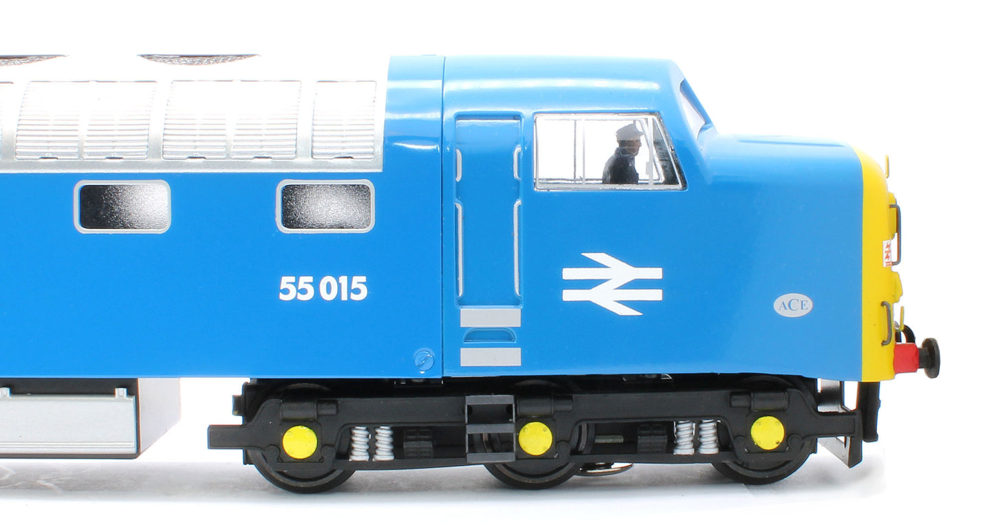 E/41-C2 Class 55 English Electric Deltic "Tulyar" BR Blue Full Yellow Ends No. 55015 Diesel Locomotive