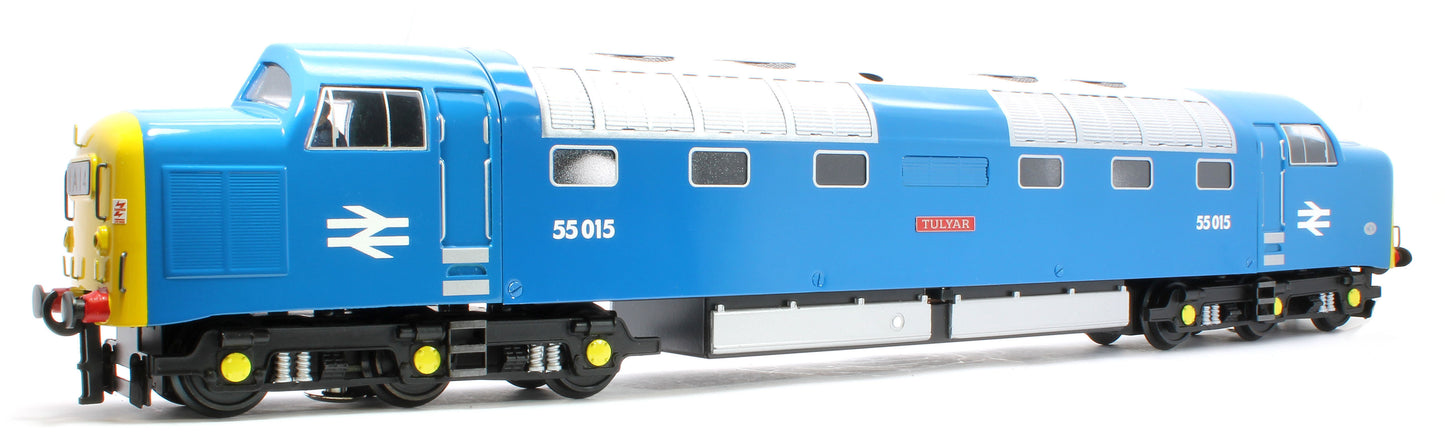 E/41-C2 Class 55 English Electric Deltic "Tulyar" BR Blue Full Yellow Ends No. 55015 Diesel Locomotive