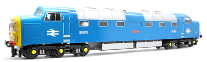 E/41-C2 Class 55 English Electric Deltic "Tulyar" BR Blue Full Yellow Ends No. 55015 Diesel Locomotive