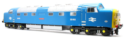 E/41-C2 Class 55 English Electric Deltic "Tulyar" BR Blue Full Yellow Ends No. 55015 Diesel Locomotive