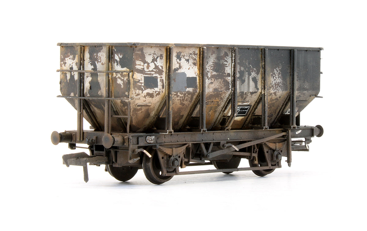 Pre-Owned Set Of 3 BR 24.5T Coal Hopper Grey TOPS - Custom Weathered