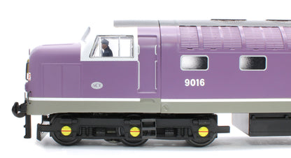 E/41-D Class 55 English Electric Deltic "Gordon Highlander" Porterbrook Purple No. 9016 Diesel Locomotive