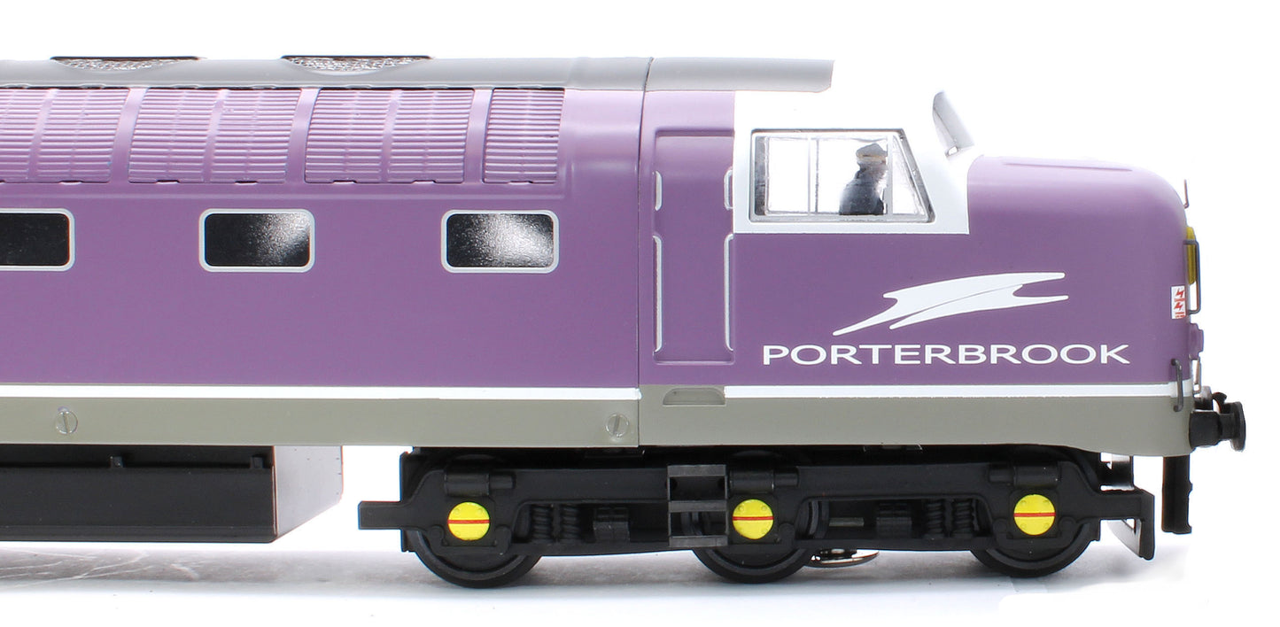 E/41-D Class 55 English Electric Deltic "Gordon Highlander" Porterbrook Purple No. 9016 Diesel Locomotive