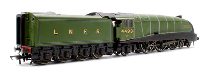 Pre-Owned BL-001-008 Black Label Class A4 Woodcock LNER Green Valanced 4-6-2 No.4493 Steam Locomotive - DCC Sound & Smoke