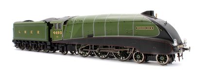 Pre-Owned BL-001-008 Black Label Class A4 Woodcock LNER Green Valanced 4-6-2 No.4493 Steam Locomotive - DCC Sound & Smoke