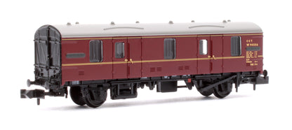 BR Mk1 CCT Covered Carriage Truck BR Maroon No.W94556