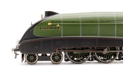 Pre-Owned BL-001-008 Black Label Class A4 Woodcock LNER Green Valanced 4-6-2 No.4493 Steam Locomotive - DCC Sound & Smoke