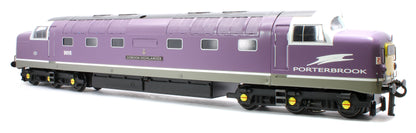 E/41-D Class 55 English Electric Deltic "Gordon Highlander" Porterbrook Purple No. 9016 Diesel Locomotive
