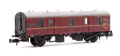 BR Mk1 CCT Covered Carriage Truck BR Maroon No.W94556