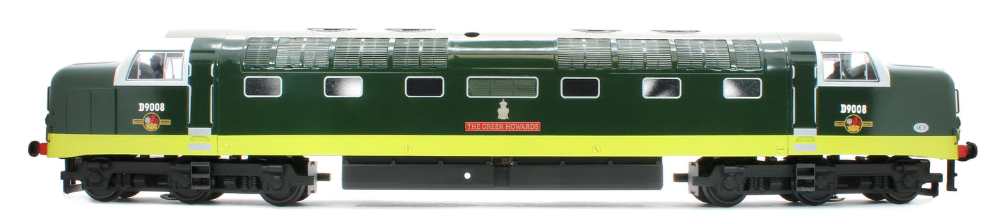 E/41-B2 Class 55 English Electric Deltic "The Green Howards" BR Green Small Yellow Panels No. D9008 Diesel Locomotive