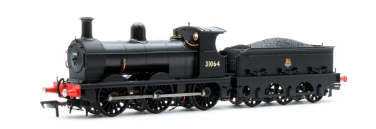 SECR O1 No.31064 British Railways Early Crest Unlined Black Steam Locomotive