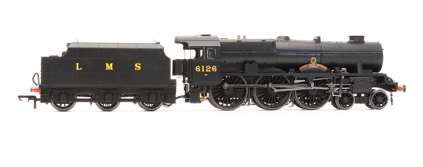 Pre-Owned R3557 LMS 4-6-0 Royal Scot Class ''Royal Army Service Corps' 6126 Steam Locomotive - DCC Fitted