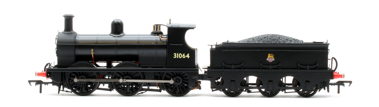 SECR O1 No.31064 British Railways Early Crest Unlined Black Steam Locomotive - DCC Sound