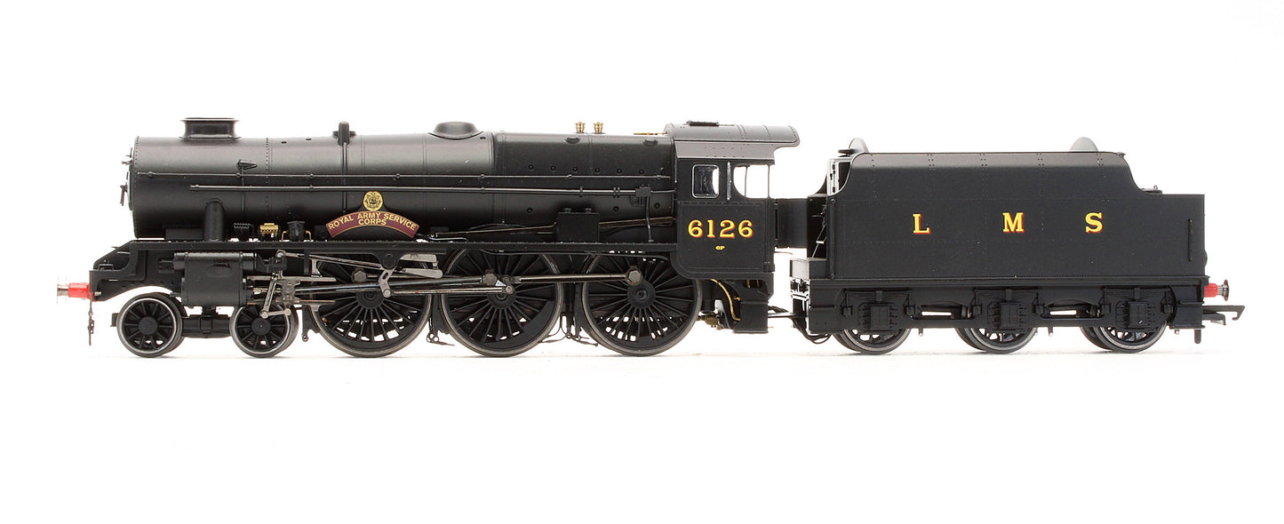 Pre-Owned R3557 LMS 4-6-0 Royal Scot Class ''Royal Army Service Corps' 6126 Steam Locomotive - DCC Fitted