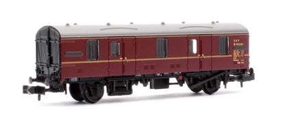 Pre-Owned BR Mk1 CCT Covered Carriage Truck BR Maroon No.M94321