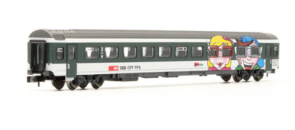 Pre-Owned SBB CFF FFS 2nd Class Family Passenger Coach