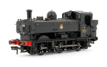 Pre-Owned 32-209 8750 Pannier Tank 3711 BR Black Early Emblem Steam Locomotive