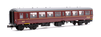 BR MK2A TSO Tourist Second Open WCRC Maroon No.5239