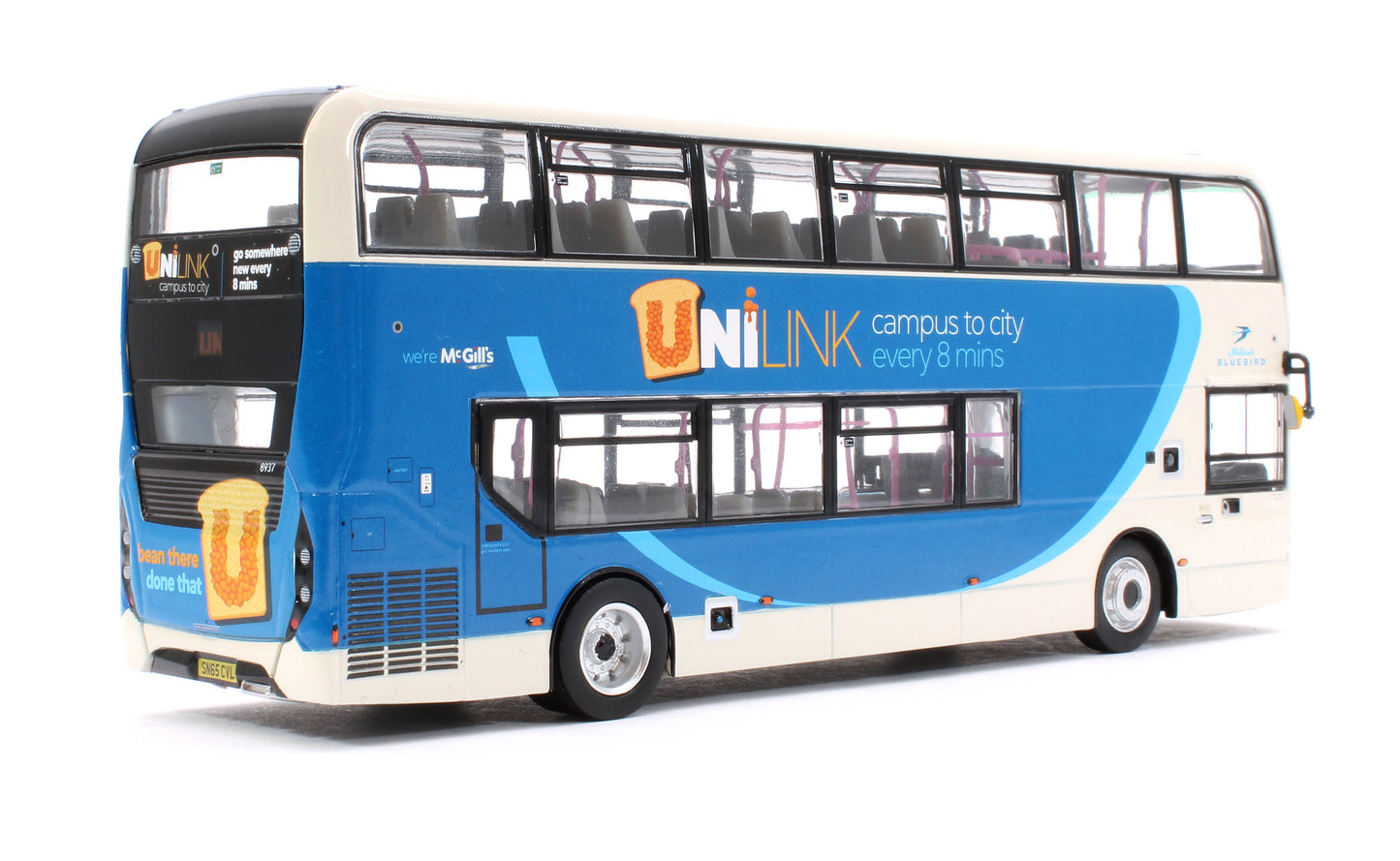 ADL Enviro400 MMC - McGill's Midland Bluebird Unilink (8937 - SN65 CVL)