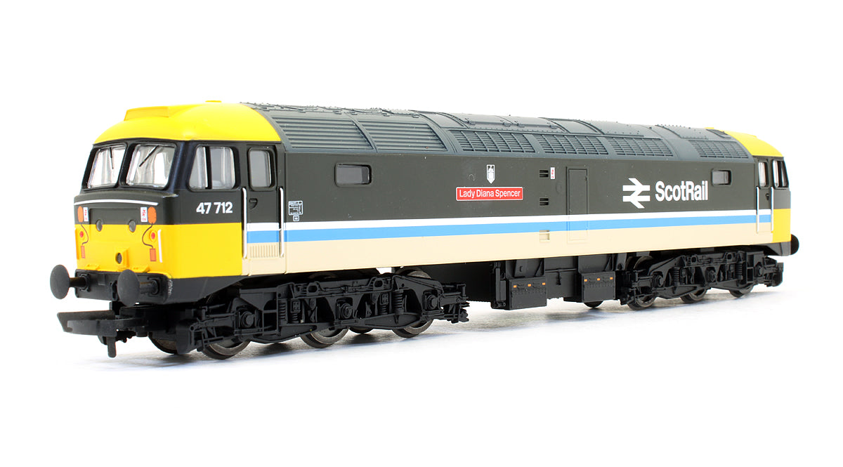 Pre-Owned RailRoad Plus Scotrail Class 47712 'Lady Diana Spencer' Diesel Locomotive - TTS Sound