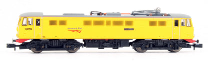 Pre-Owned Class 86 Twin Pack Network Rail Yellow (1 Powered Locomotive + 1 Dummy Locomotive)