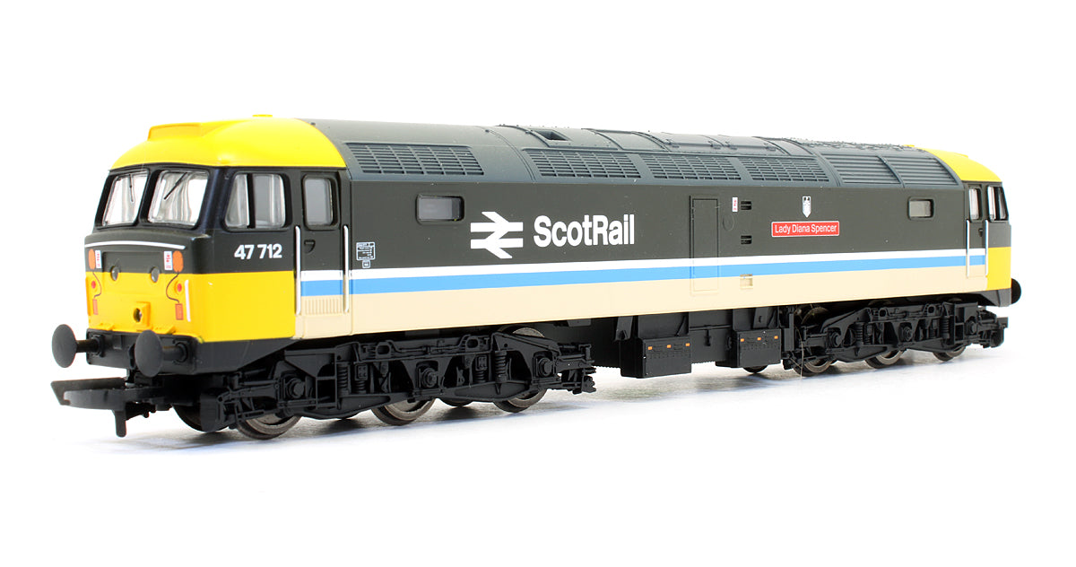 Pre-Owned RailRoad Plus Scotrail Class 47712 'Lady Diana Spencer' Diesel Locomotive - TTS Sound