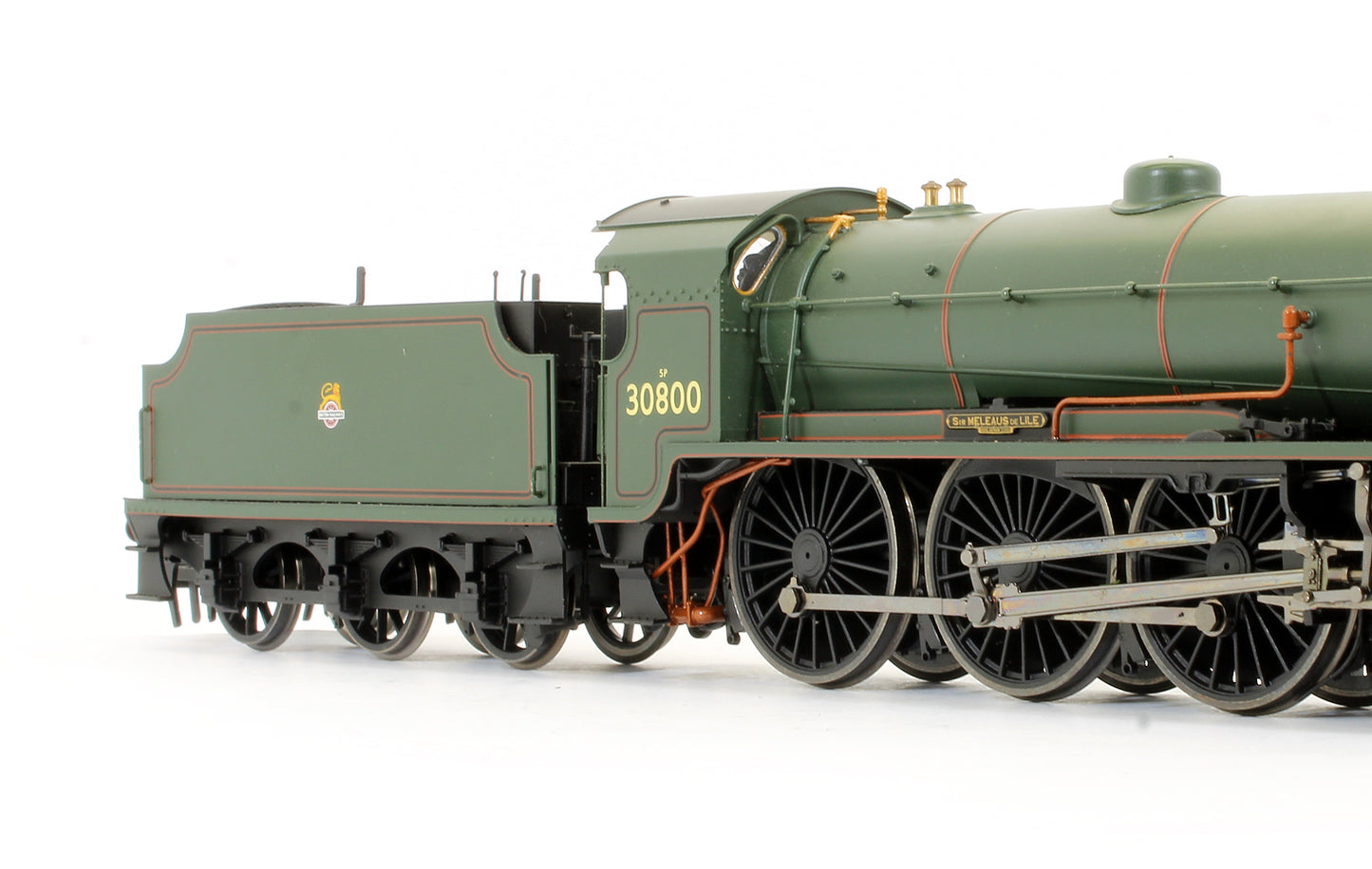 Pre-Owned R2724X BR 4-6-0 Class N15 'Sir Meleaus De Lile' 30800 Steam Locomotive - DCC Fitted