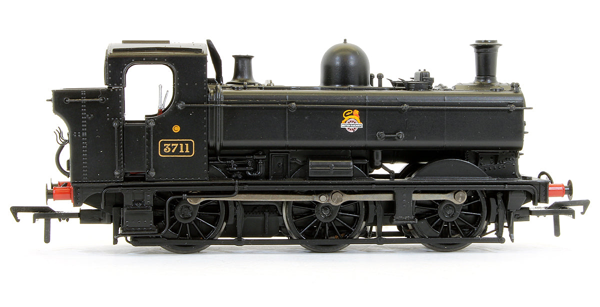 Pre-Owned 32-209 8750 Pannier Tank 3711 BR Black Early Emblem Steam Locomotive