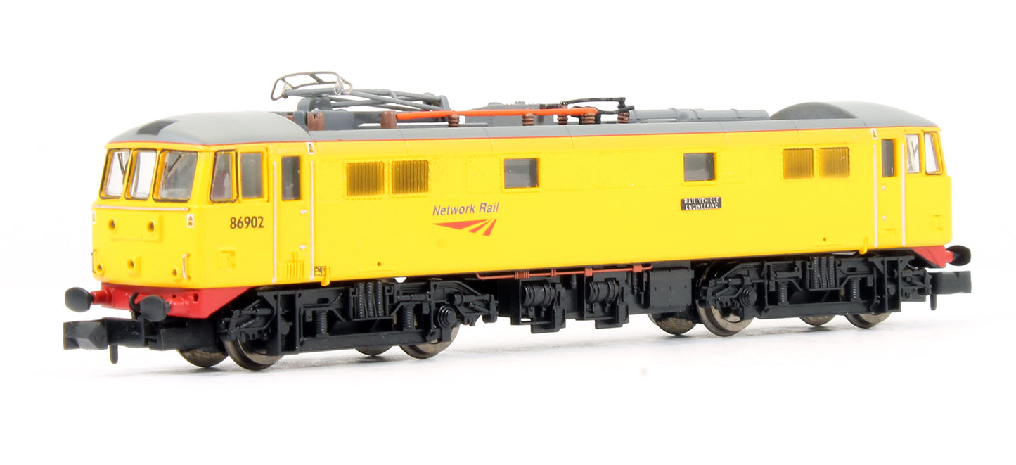 Pre-Owned Class 86 Twin Pack Network Rail Yellow (1 Powered Locomotive + 1 Dummy Locomotive)