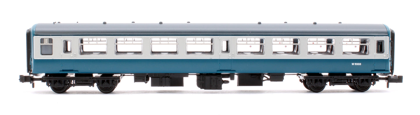 BR MK2A TSO Tourist Second Open BR Blue & Grey No.W5333