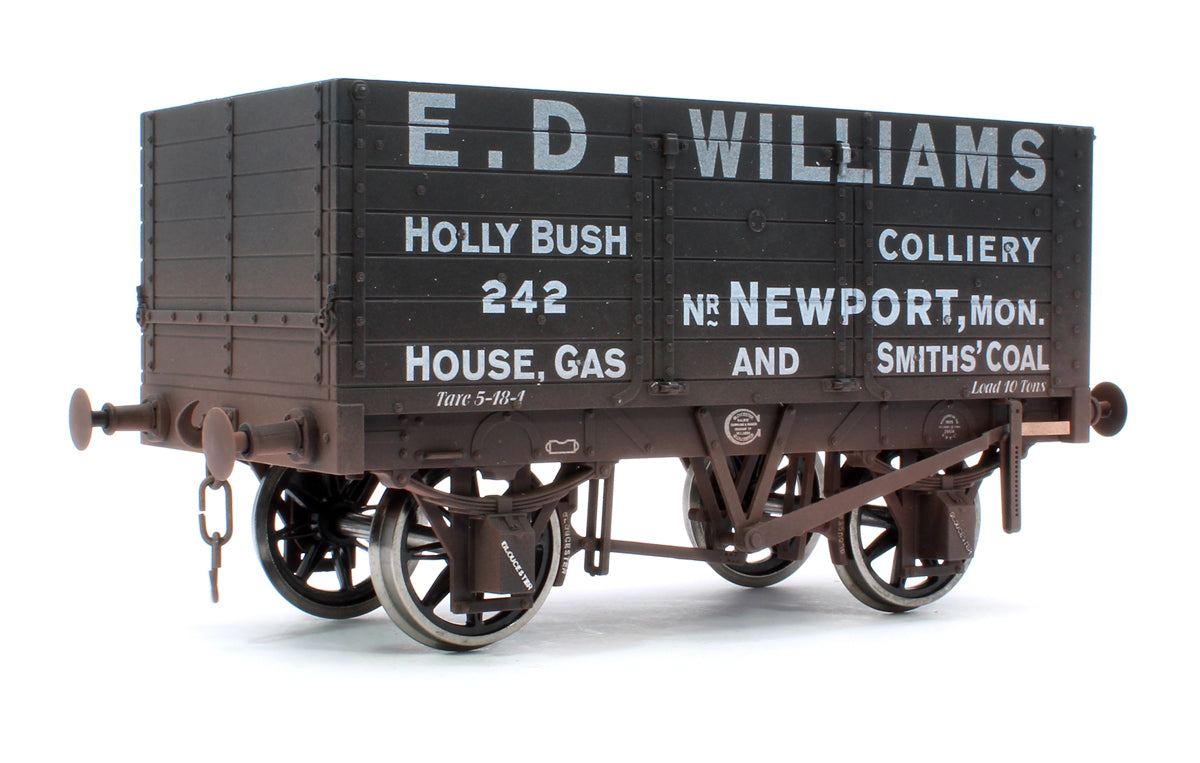 7 Plank Wagon 9' Wheelbase ED Williams 242 - Weathered