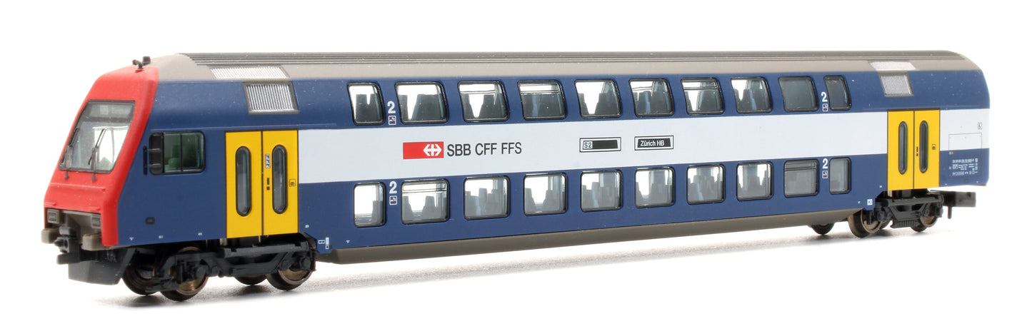 Pre-Owned SBB Re 450 Electric Locomotive with 3 Passenger Cars