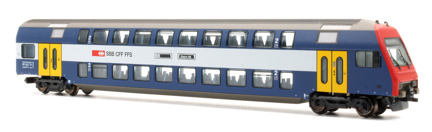 Pre-Owned SBB Re 450 Electric Locomotive with 3 Passenger Cars