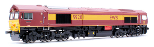 Class 59 59201 EWS Vale of York Diesel Locomotive