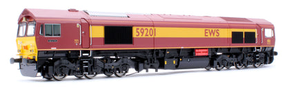 4D-005-005D Class 59 59201 EWS Vale of York Diesel Locomotive - DCC Fitted