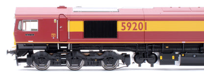 4D-005-005D Class 59 59201 EWS Vale of York Diesel Locomotive - DCC Fitted