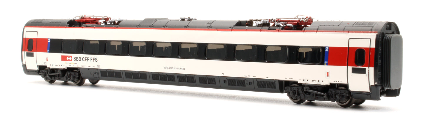HN2472S-3505 Pre-Owned SBB RABe 503 022-0 7 Car Electric Unit - DCC Sound