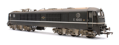 Custom Weathered BR Class 80 E1000 (Rebuilt 18100 Gas Turbine) Electric Locomotive in BR Black (Late Crest)