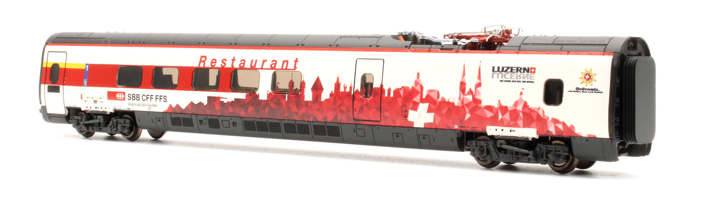 HN2472S-3505 Pre-Owned SBB RABe 503 022-0 7 Car Electric Unit - DCC Sound