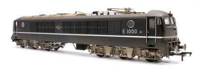 Custom Weathered BR Class 80 E1000 (Rebuilt 18100 Gas Turbine) Electric Locomotive in BR Black (Late Crest)