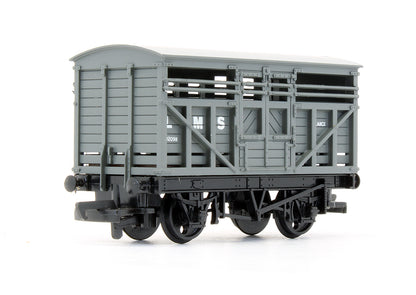 Pre-Owned Cattle Wagon LMS Grey No.12098