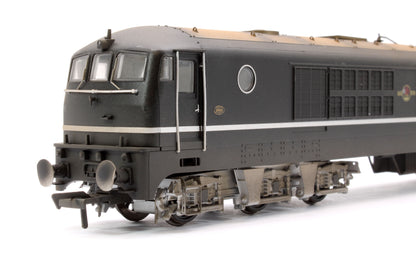 Custom Weathered BR Class 80 E1000 (Rebuilt 18100 Gas Turbine) Electric Locomotive in BR Black (Late Crest)