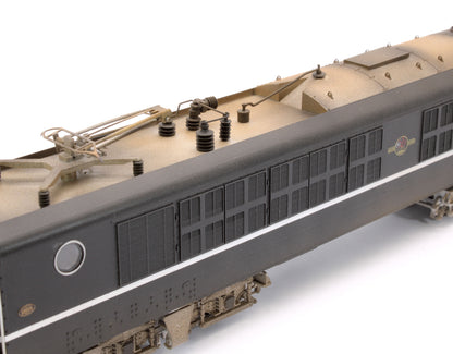 Custom Weathered BR Class 80 E1000 (Rebuilt 18100 Gas Turbine) Electric Locomotive in BR Black (Late Crest)