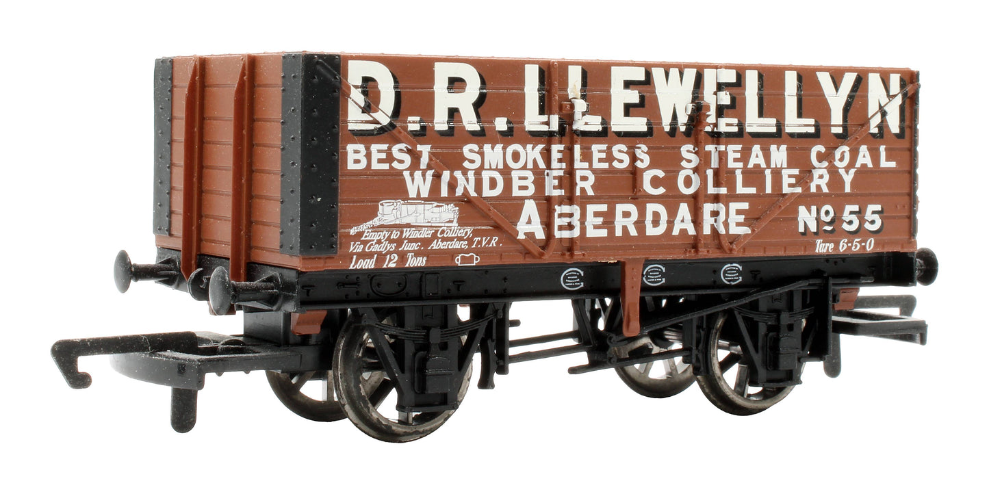 Pre-Owned R6302 7 Plank Wagon 'D.R Llewellyn' No.55