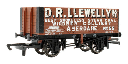 Pre-Owned R6302 7 Plank Wagon 'D.R Llewellyn' No.55