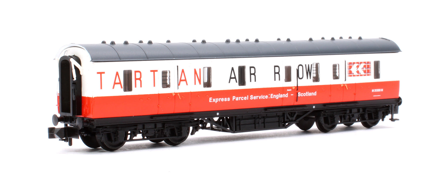 LMS Stanier 50ft Full Brake Tartan Arrow No.31389