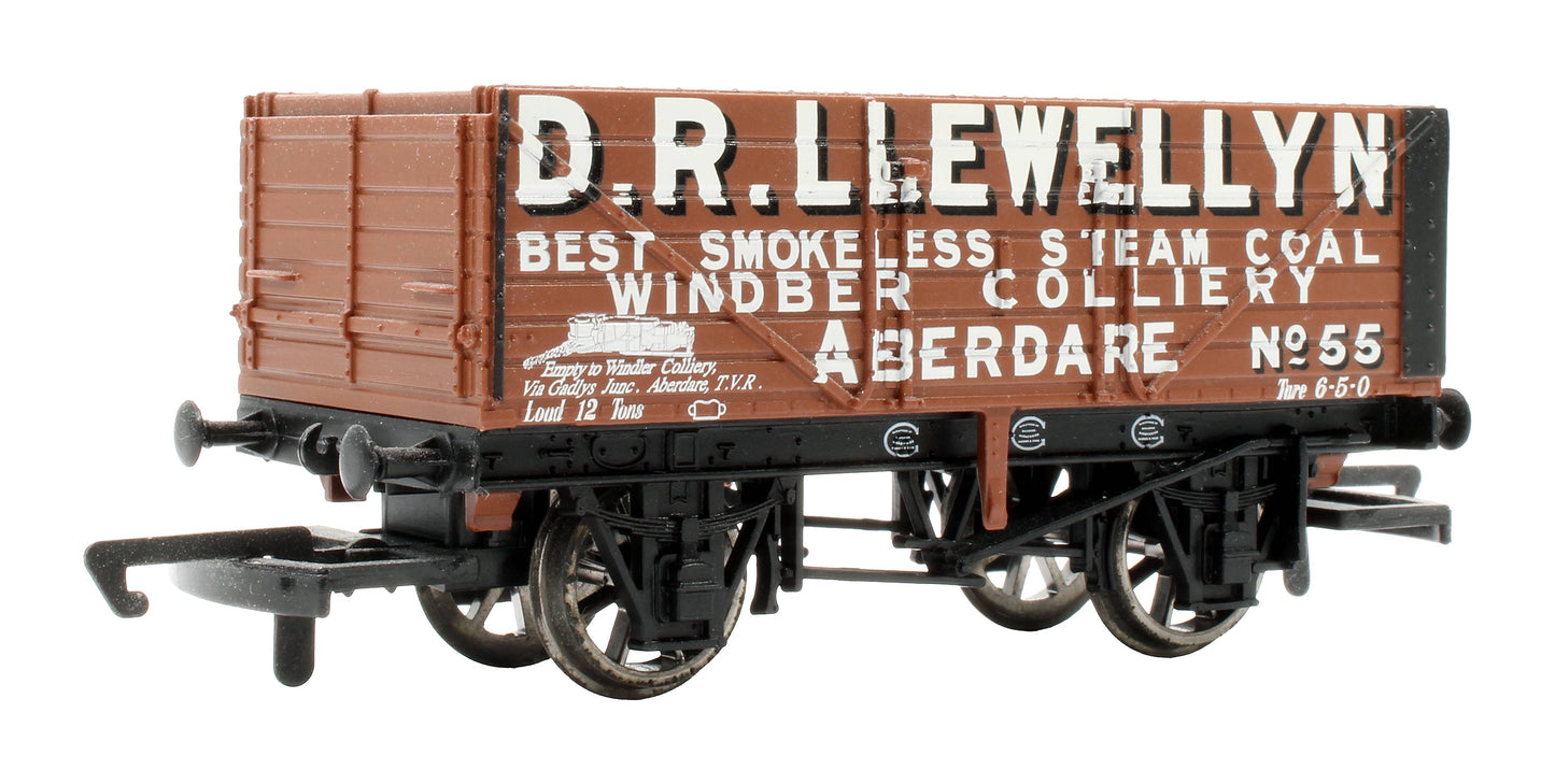 Pre-Owned R6302 7 Plank Wagon 'D.R Llewellyn' No.55